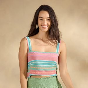 Alonissos Crop Top